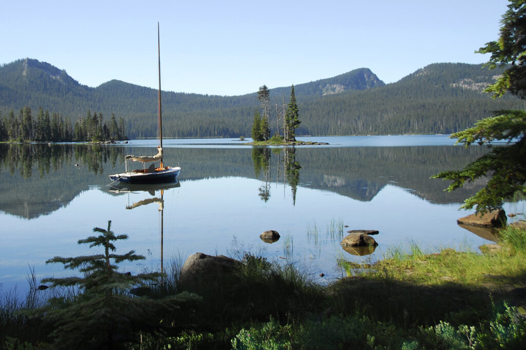 Shadow Bay on Waldo Lake, Lane County